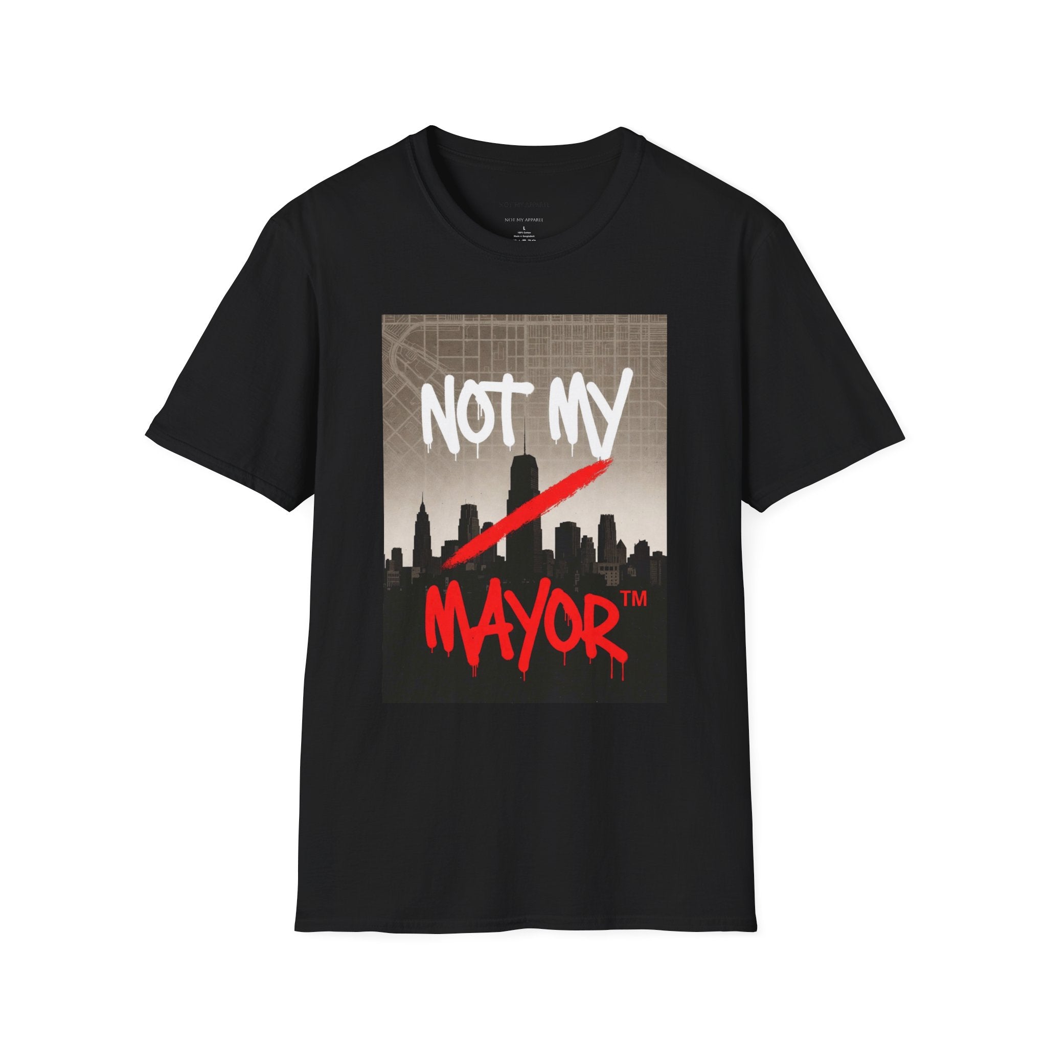 Not My Mayor T-Shirt — New York Political Urban Tee